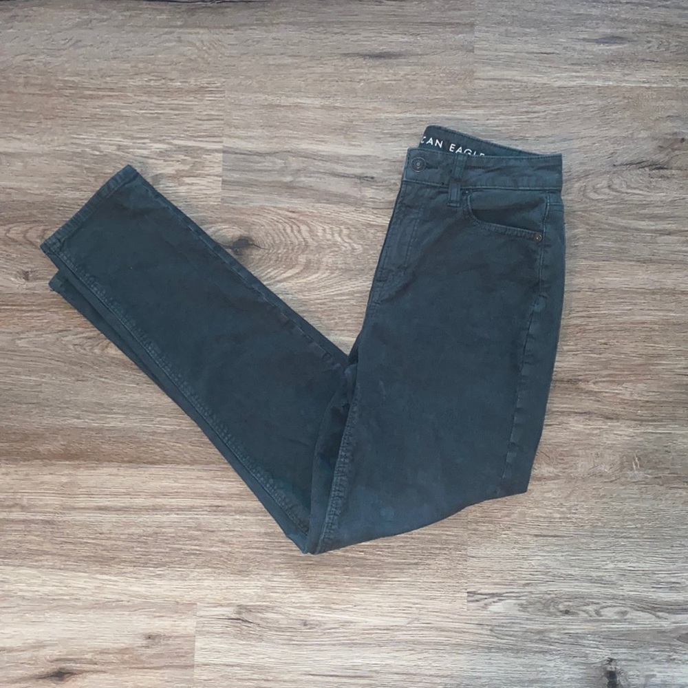 American Eagle Corduroy Mom Straight Jeans